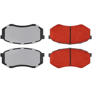 Centric Posi Quiet Pro™ Ceramic Front Disc Brake Pads for 2002 Toyota Tacoma - 500.04330