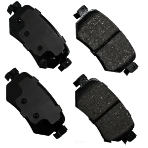 Akebono Pro-ACT™ Ultra-Premium Ceramic Rear Disc Brake Pads for 2017 Mazda 6 - ACT1874