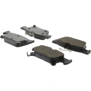 Centric Posi Quiet™ Ceramic Rear Disc Brake Pads for Buick Envision - 105.19230