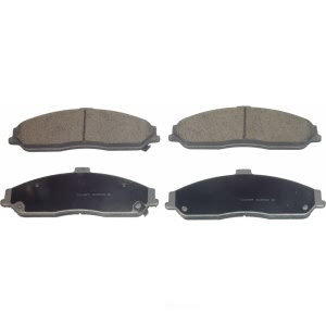 Wagner ThermoQuiet Semi-Metallic Disc Brake Pad Set for 2008 Cadillac XLR - MX731