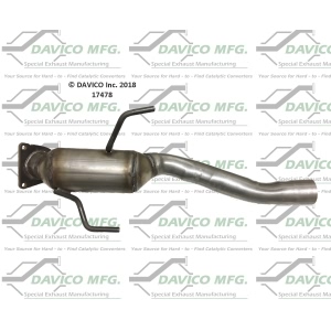 Davico Direct Fit Catalytic Converter and Pipe Assembly for Porsche Cayenne - 17478