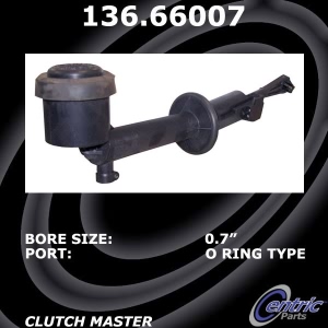 Centric Premium Clutch Master Cylinder for 1996 GMC Jimmy - 136.66007