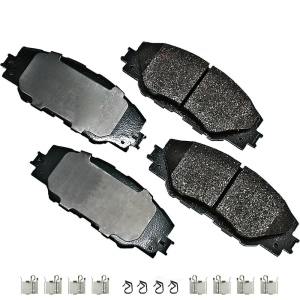 Akebono Pro-ACT™ Ultra-Premium Ceramic Front Disc Brake Pads for Scion - ACT1211A