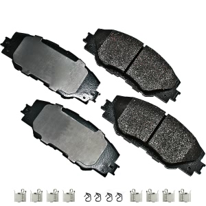 Akebono Pro-ACT™ Ultra-Premium Ceramic Front Disc Brake Pads for 2012 Scion tC - ACT1211A
