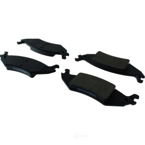 Centric Posi Quiet™ Semi-Metallic Rear Disc Brake Pads for 2004 Ford E-150 Club Wagon - 104.10460