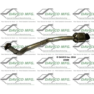 Davico Direct Fit Catalytic Converter and Pipe Assembly for 2001 Chevrolet Express 3500 - 19489