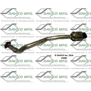 Davico Direct Fit Catalytic Converter and Pipe Assembly for 2002 Chevrolet Express 3500 - 19489