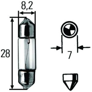 Hella Car Bulbs - H83200001