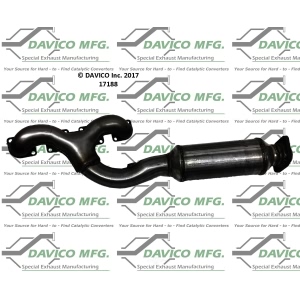 Davico Exhaust Manifold with Integrated Catalytic Converter for 2004 BMW 645Ci - 17188
