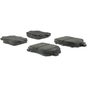 Centric Premium™ Semi-Metallic Brake Pads With Shims And Hardware for 2007 Toyota Corolla - 300.09230