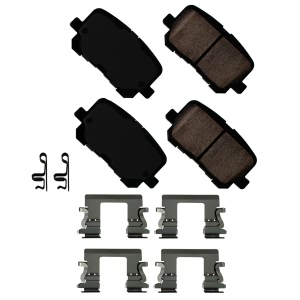 Akebono Performance™ Ultra-Premium Ceramic Rear Brake Pads for 2019 Dodge Charger - ASP1766