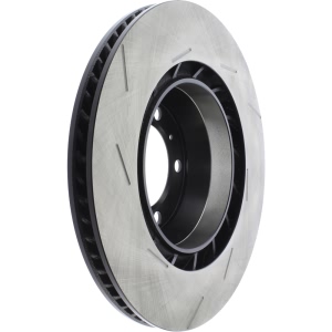 Centric SportStop Slotted 1-Piece Rear Passenger Side Brake Rotor for 2016 Porsche Panamera - 126.37055