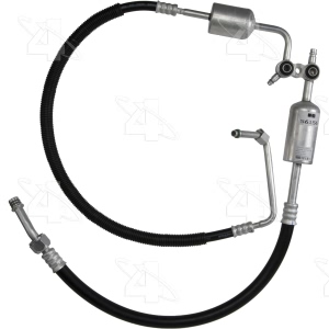 Four Seasons A C Discharge And Suction Line Hose Assembly for Chevrolet C1500 Suburban - 56156