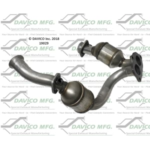 Davico Direct Fit Catalytic Converter and Pipe Assembly for 2000 Ford Explorer - 19029