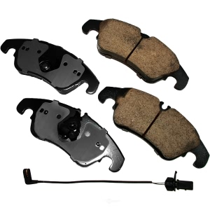 Akebono EURO™ Ultra-Premium Ceramic Front Disc Brake Pads for Audi A4 allroad - EUR1322