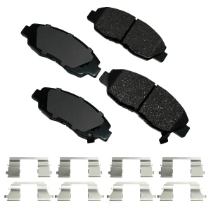 Akebono Performance™ Ultra-Premium Ceramic Front Brake Pads for 2014 Honda Insight - ASP465D