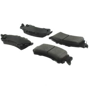 Centric Posi Quiet™ Ceramic Rear Disc Brake Pads for 2004 Cadillac DeVille - 105.07921