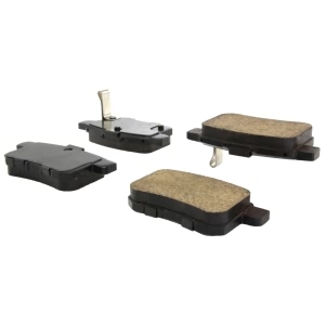 Centric Posi Quiet™ Ceramic Brake Pads With Shims And Hardware for 2009 Acura TSX - 105.13360