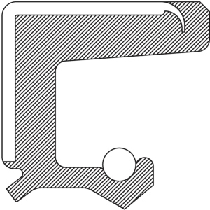National Seal Wheel Seal for 1989 Toyota Van - 222450