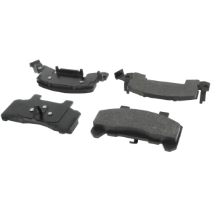 Centric Posi Quiet™ Extended Wear Semi-Metallic Front Disc Brake Pads for Cadillac Cimarron - 106.02890