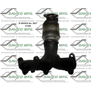 Davico Exhaust Manifold with Integrated Catalytic Converter for 2001 Hyundai Santa Fe - 17169