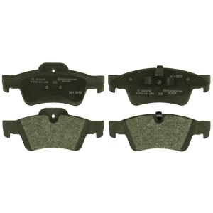 Bosch EuroLine™ Semi-Metallic Rear Disc Brake Pads - 0986494256