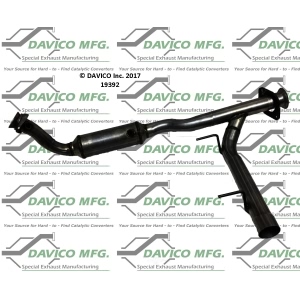 Davico Exhaust Manifold with Integrated Catalytic Converter for 2005 Ford Expedition - 19392