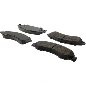 Centric Posi Quiet™ Extended Wear Semi-Metallic Front Disc Brake Pads for 2007 Chevrolet Avalanche - 106.10920