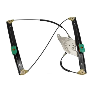VAICO Front Passenger Side Power Window Regulator without Motor for 2004 Audi A6 Quattro - V10-1880