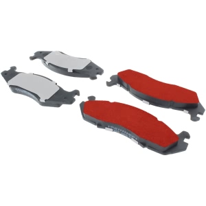 Centric Posi Quiet Pro™ Semi-Metallic Front Disc Brake Pads for 1987 Jeep Wrangler - 500.02030