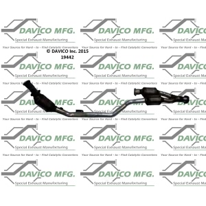 Davico Direct Fit Catalytic Converter and Pipe Assembly for Chrysler Crossfire - 19442