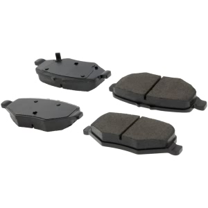 Centric Posi Quiet™ Ceramic Rear Disc Brake Pads for 2017 Ford Police Interceptor Sedan - 105.16120