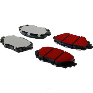 Centric Posi Quiet Pro™ Ceramic Front Disc Brake Pads for Fiat 124 Spider - 500.19030