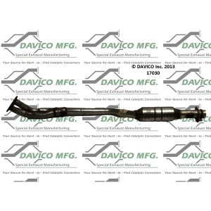 Davico Direct Fit Catalytic Converter and Pipe Assembly for 1998 BMW 318ti - 17030