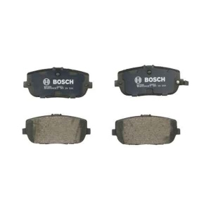 Bosch QuietCast™ Premium Organic Rear Disc Brake Pads for 2017 Mazda MX-5 Miata - BP1180