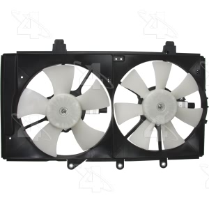 Four Seasons Dual Radiator And Condenser Fan Assembly for 2002 Dodge Neon - 75528