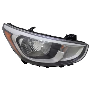 TYC Passenger Side Replacement Headlight for 2017 Hyundai Accent - 20-9717-00-9
