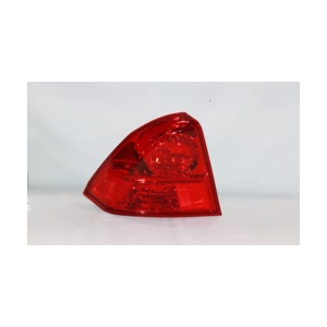 TYC Driver Side Outer Replacement Tail Light for 2005 Honda Civic - 11-5878-01