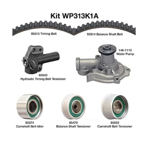 Dayco Timing Belt Kit With Water Pump for 2005 Hyundai Santa Fe - WP313K1A