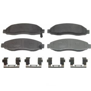 Wagner Thermoquiet Semi Metallic Front Disc Brake Pads for Dodge Dakota - MX962