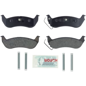 Bosch Blue™ Semi-Metallic Rear Disc Brake Pads for 2008 Ford Crown Victoria - BE932H