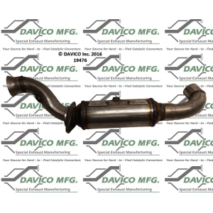 Davico Direct Fit Catalytic Converter for 2011 Ford F-150 - 19476