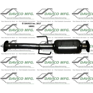 Davico Direct Fit Catalytic Converter and Pipe Assembly for 2002 Toyota Tacoma - 48001