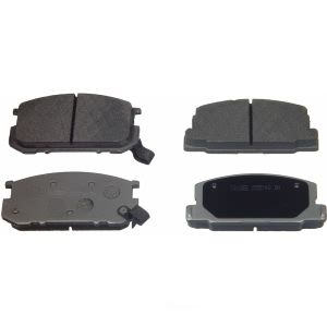 Wagner ThermoQuiet™ Semi-Metallic Front Disc Brake Pads for 1984 Toyota Corolla - MX282