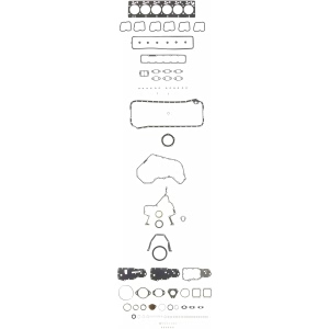 Sealed Power Engine Gasket Set for 1989 Dodge W350 - 260-1527