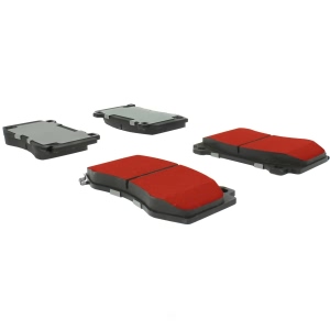 Centric Posi Quiet Pro™ Semi-Metallic Front Disc Brake Pads for 2007 Jeep Grand Cherokee - 500.11490