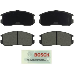 Bosch Blue™ Semi-Metallic Front Disc Brake Pads for 1992 Mitsubishi Mirage - BE535