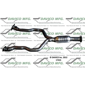 Davico Direct Fit Catalytic Converter and Pipe Assembly for 1994 Lexus LS400 - 17415