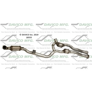 Davico Direct Fit Catalytic Converter and Pipe Assembly for 2005 Mercedes-Benz E55 AMG - 18555