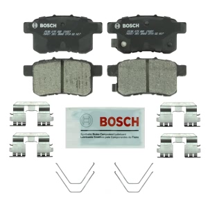 Bosch QuietCast™ Premium Ceramic Rear Disc Brake Pads for 2009 Acura TSX - BC1451